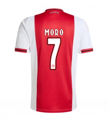Ajax Raul Moro #7 Hjemmebanetrøje 2025-26 Kortærmet